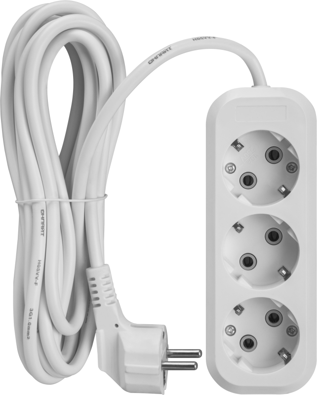Удлинитель 3х7м с заземл. 16А IP20 90519 OPE-S-03-700-Е-3х1 ОНЛАЙТ 90519
