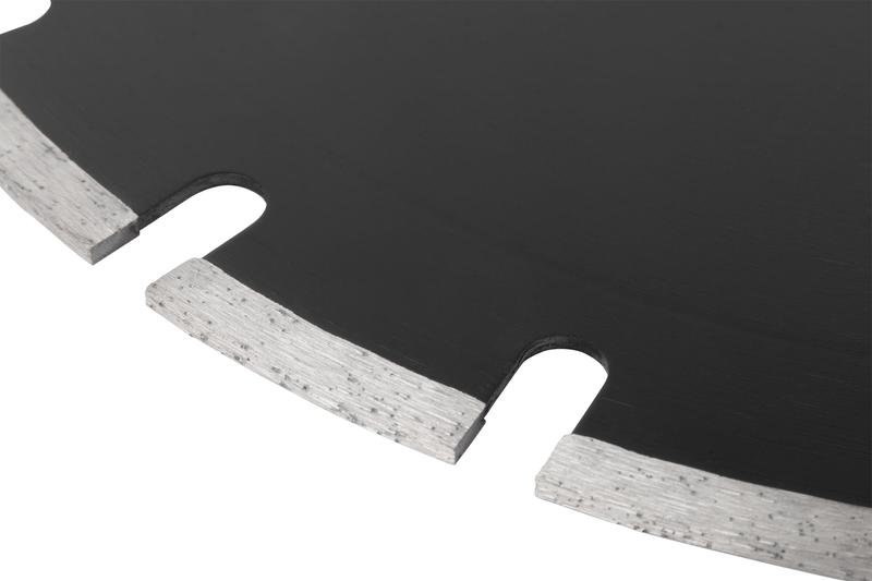 Диск отрезной алмазный по асфальту 350х3.2х7х25.4мм MOS 37335М