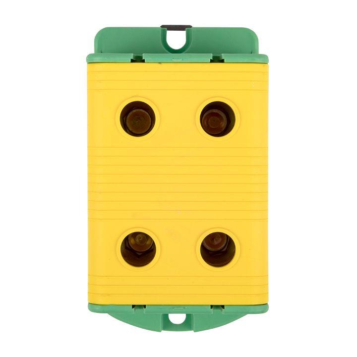 Клемма силовая вводная двойн. КСВ 35-150кв.мм желт./зел. PROxima EKF kvs2-35-150-y-green