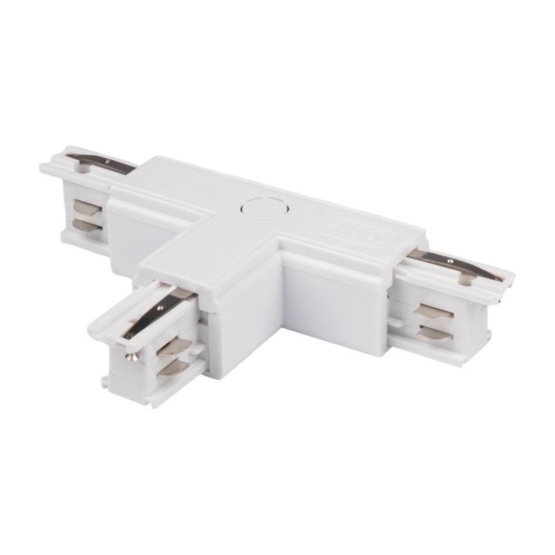 Аксессуар к шинопроводу трехфазному 3P PTR CT-WH L/OUT левый внешний Pro+ бел. JazzWay 5063174