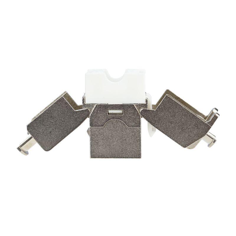 Модуль Keystone Jack RJ-45(8P8C) FTP экранир. кат.6A тип 180град. самозажимной PRO Rexant 02-0361