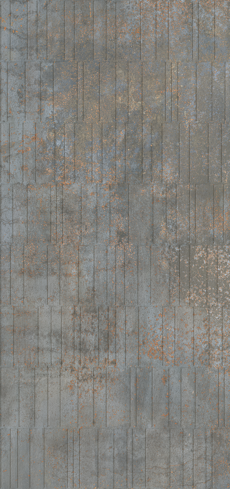 Плитка из керамогранита структурированная Simpolo Iron серый (MPL-061856)