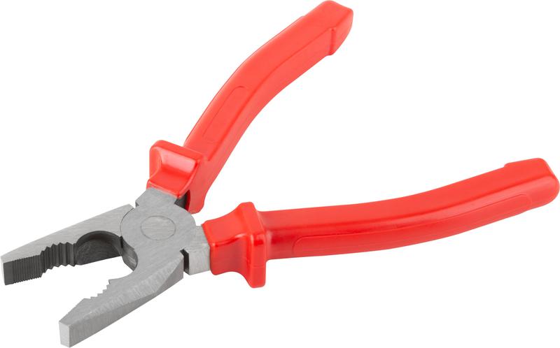 Плоскогубцы комбинированные "Лайт" 200мм пластик. ручки полированная сталь КУРС 47545