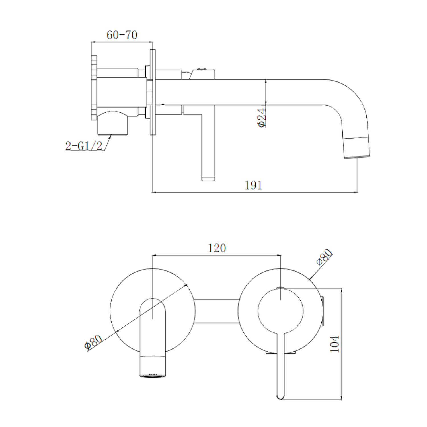 Смеситель для раковины Splenka S221.11.06, черный