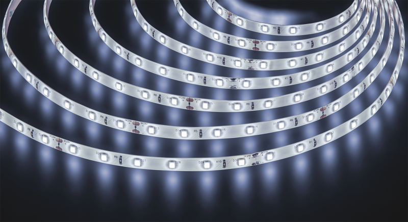 Лента светодиодная 95 300 NLS-2835CW60-4.8-IP65-24V (уп.5м) Navigator 95300