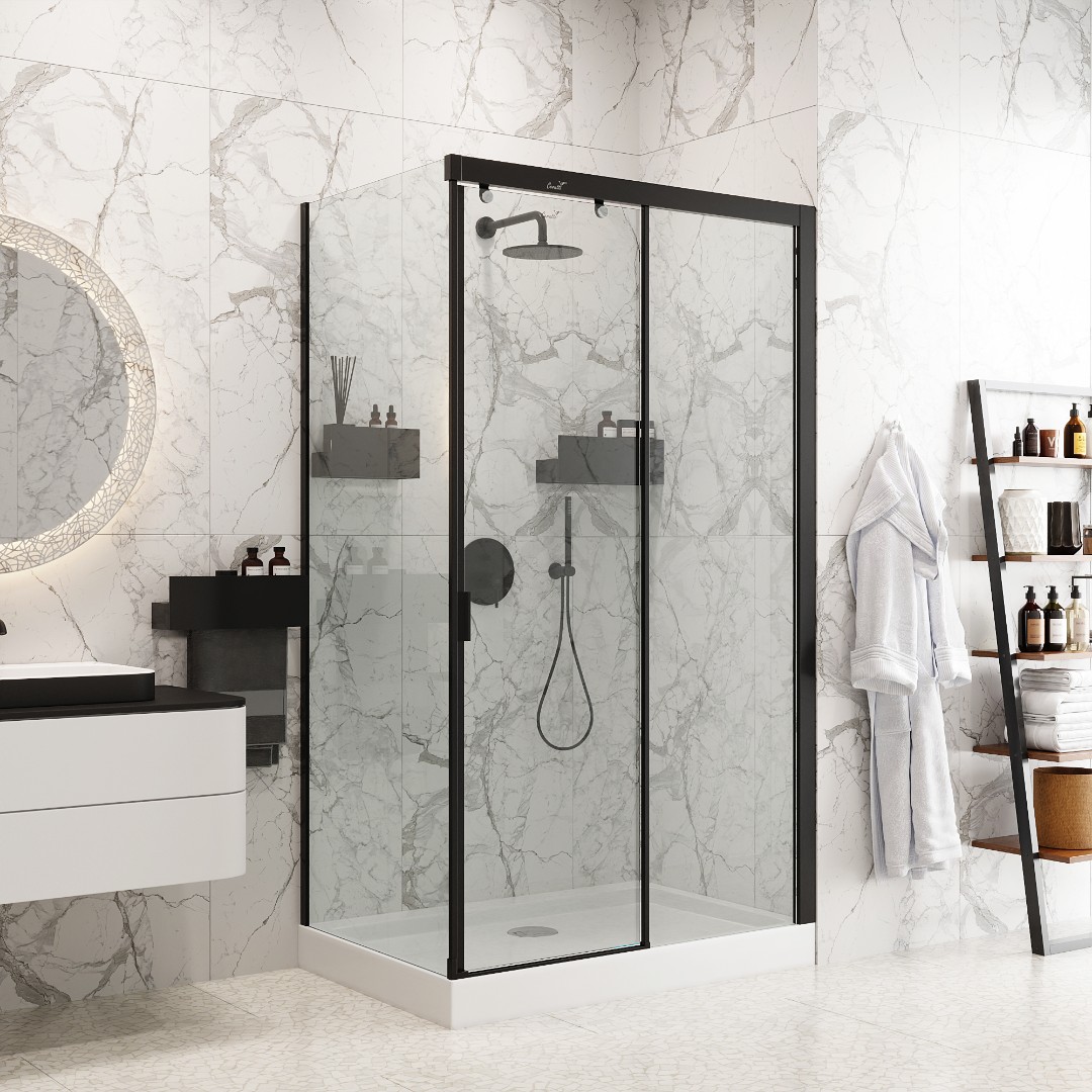 Ограждение MARBELLA 120B R душевое Ceruttispa без поддона (80x120x190)