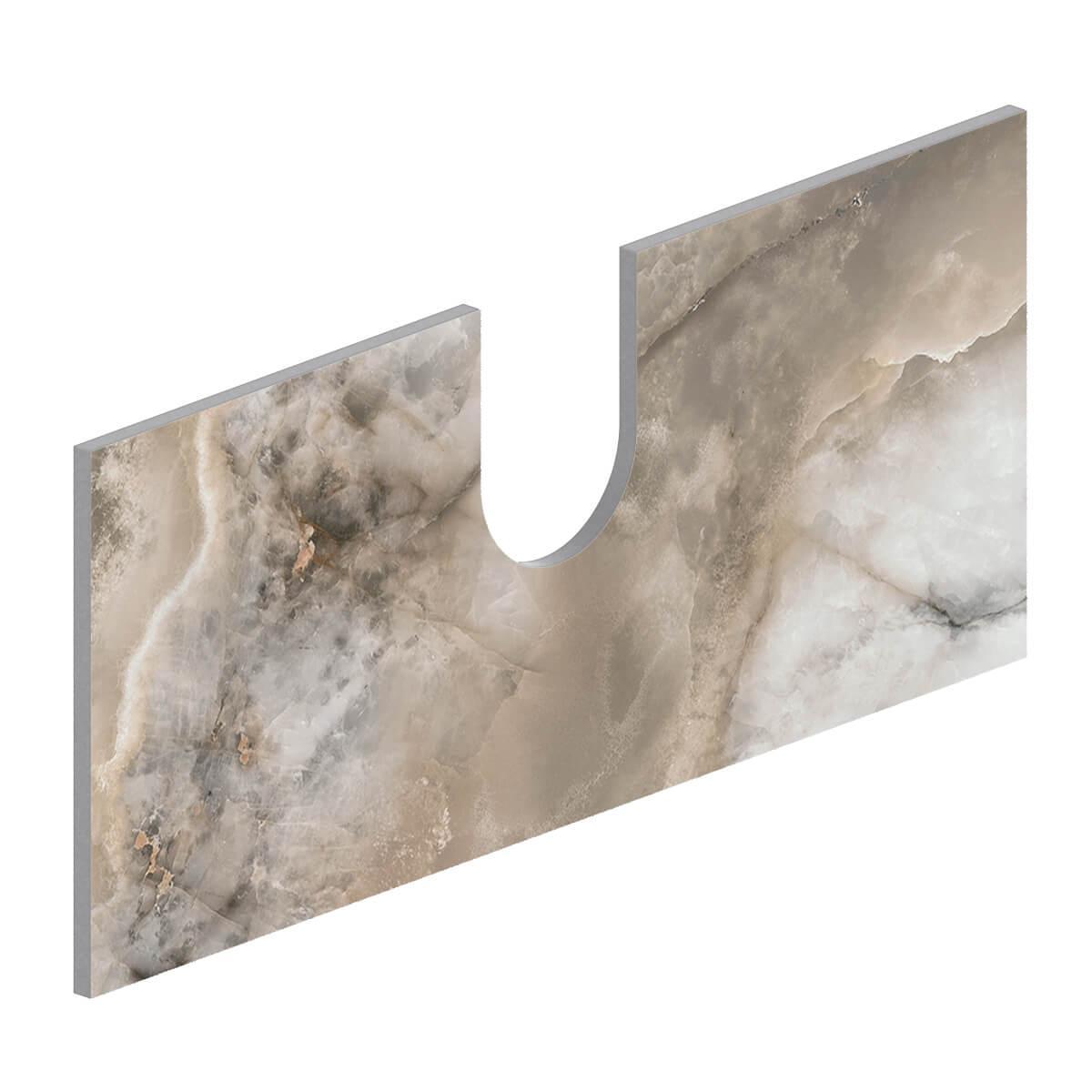 Спец. изделие декоративное CONO Onice бежевый (задняя стенка)