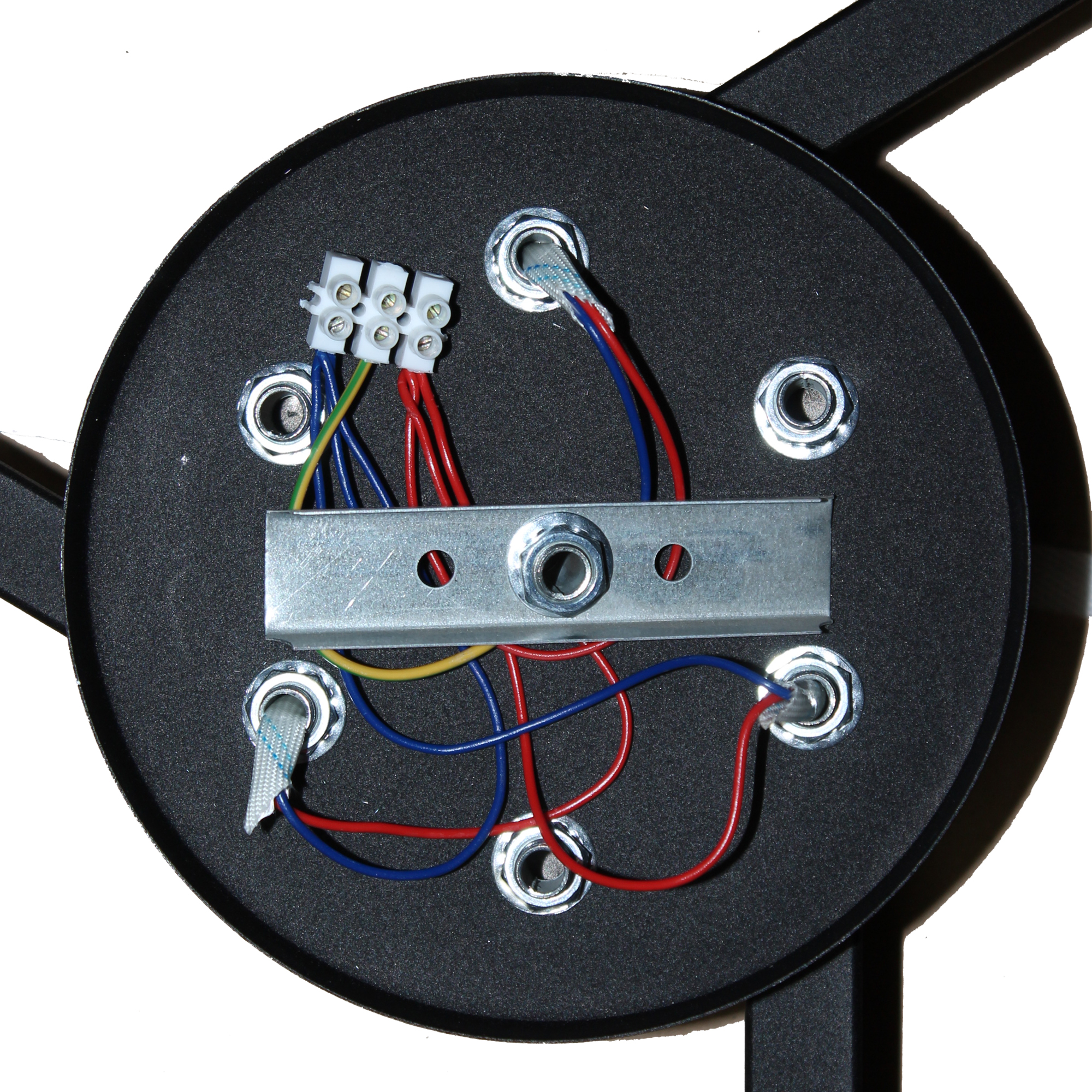Светильник потолочный Альфа 131 черный НПБ 01-3х60-131 Е27