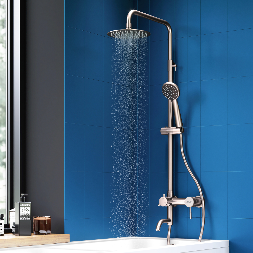 D0703000SS Logic  new душевая система со смесителем из нержавеющей стали