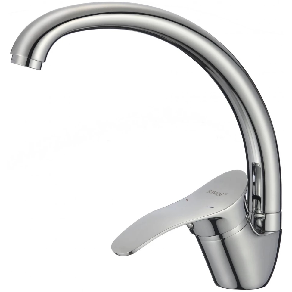 Смеситель для кухни Savol S-T4106-1, хром