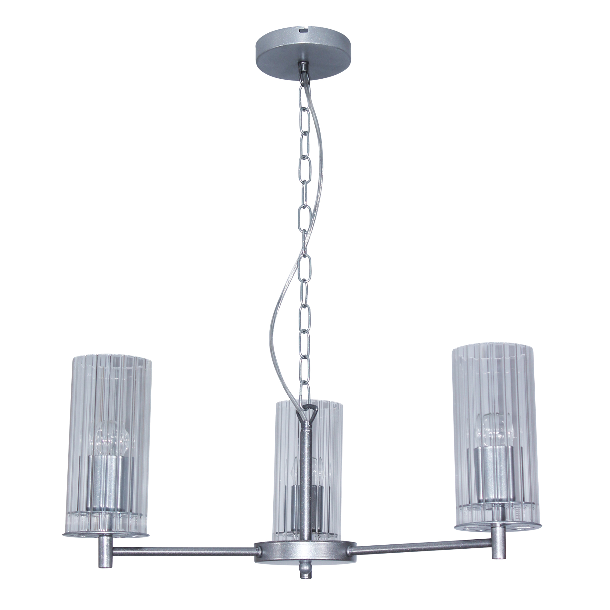 Светильник подвесной Ника 231 серебро НСБ 01-3х60-177 Е27