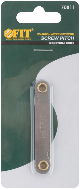 Шаблон для определения шагаметрической резьбы FIT 70811