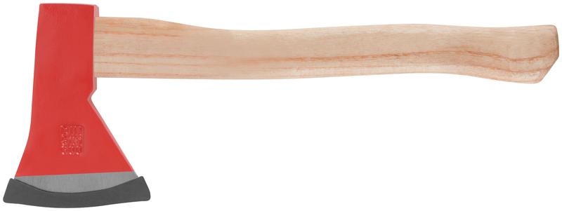 Топор 600г деревянная ручка; кованая усилен. сталь FIT 46006