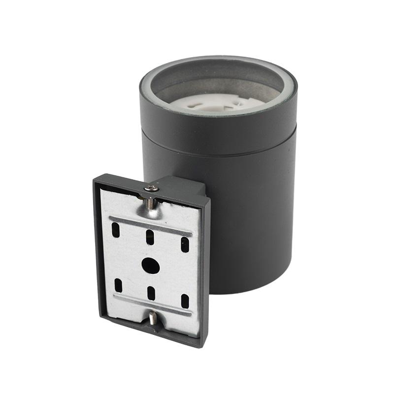 Светильник PWL 11590 GX53-1 GR 230В IP65 под лампу GX53 архитектурный JazzWay 5065116