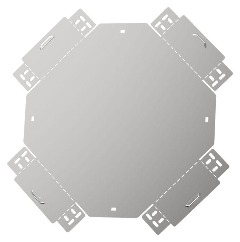 Ответвитель для лотка 80х300 0.6мм ESCA 3 IEK ES3-KR-080-300-06