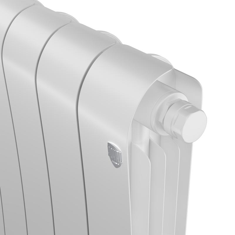 Радиатор Infinity 500 VR80 8 секц. биметал. Bianco Traffico Royal Thermo НС-1658380