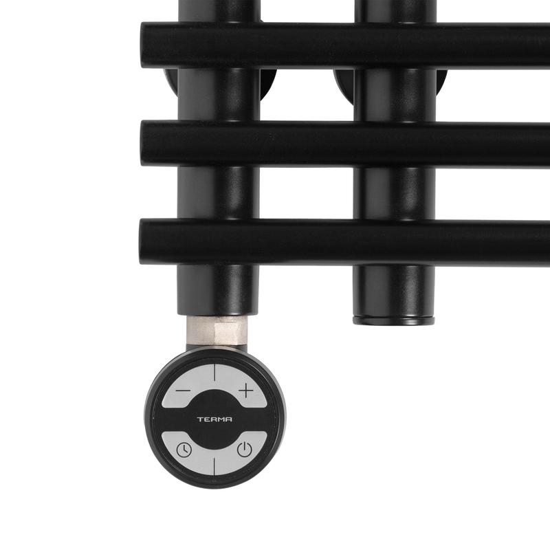 Полотенцесушитель Pino black П16 500х800 электро встроен. диммер Royal Thermo НС-1434022