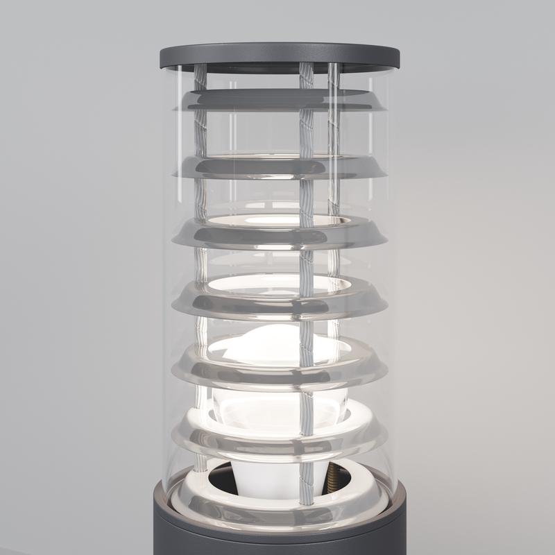 Светильник Bronx 1х60Вт E27 IP54 ландшафтный Maytoni O576FL-01GR1