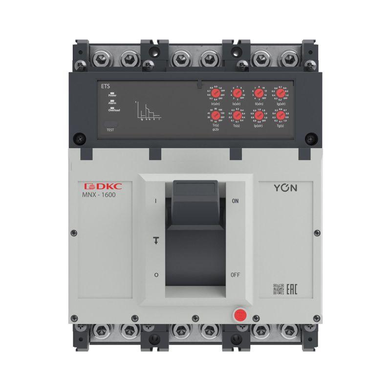 Выключатель автоматический 3P 1600А 70кА pro MNX1600L при AC415V расцепитель ETS YON MNX1600L3PETS1600