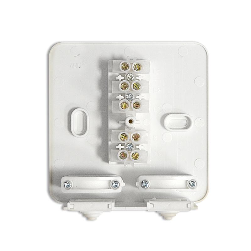 Коробка клеммная 5х6кв.мм 380В 40А IP44 монтажн. для плит Universal 5317