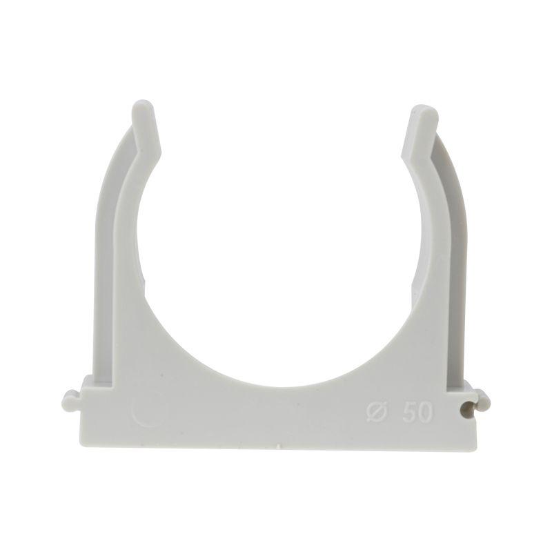 Держатель для труб (клипса) d50мм для монтажного пистолета сер. Rexant 28-0450-1