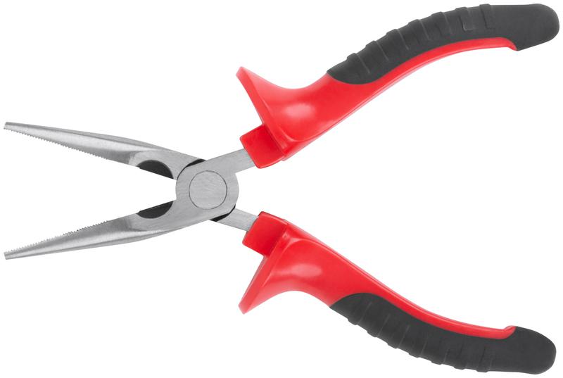 Тонконосы "Оптима" 165мм двухцветные обрезиненные ручки полированная сталь КУРС 47557