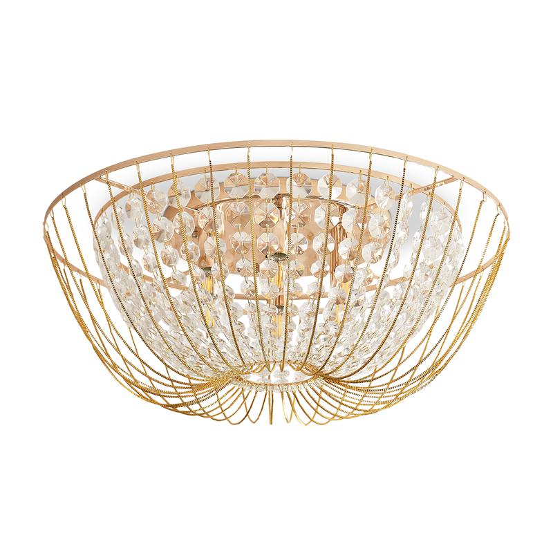 Светильник потолочный Pava 6х60Вт E14 IP20 Freya FR1016CL-06G