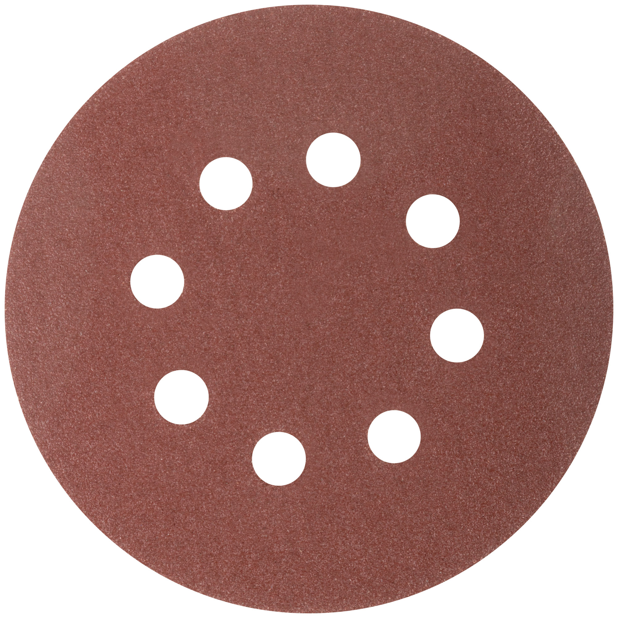 Круги абразивные шлифовальные перфорированные на ворсовой основе под "липучку" (Р80, 125 мм, 5шт.),  CUTOP Profi