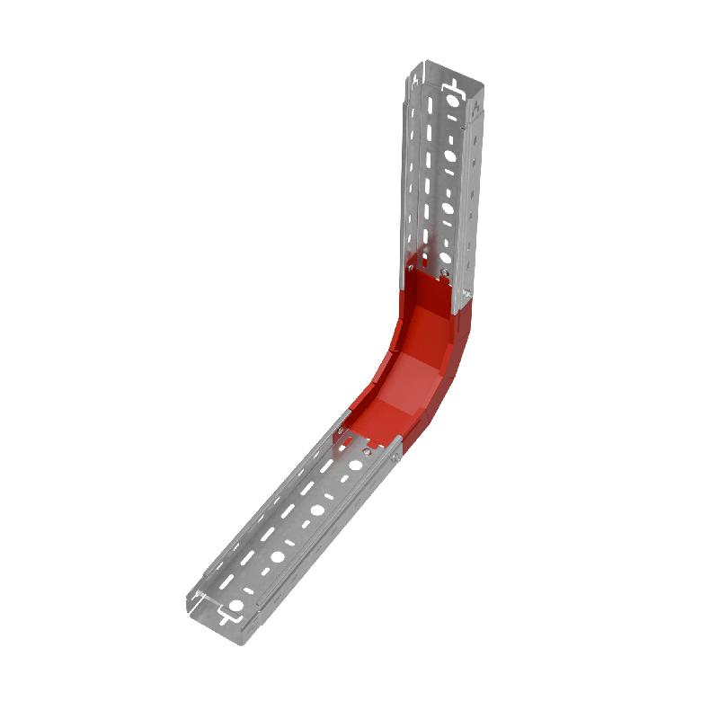 Угол для лотка вертикальный внутренний 90град. 100х50 сталь 0.8мм "ПЛЮС" NLplus90-50-100 КМ PL0470