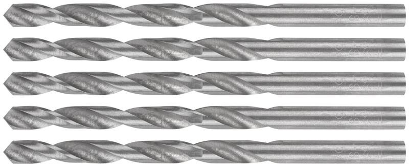 Сверло по металлу HSS угол заточки 118град. 5.0х86мм (уп.5шт) MOS 35564М