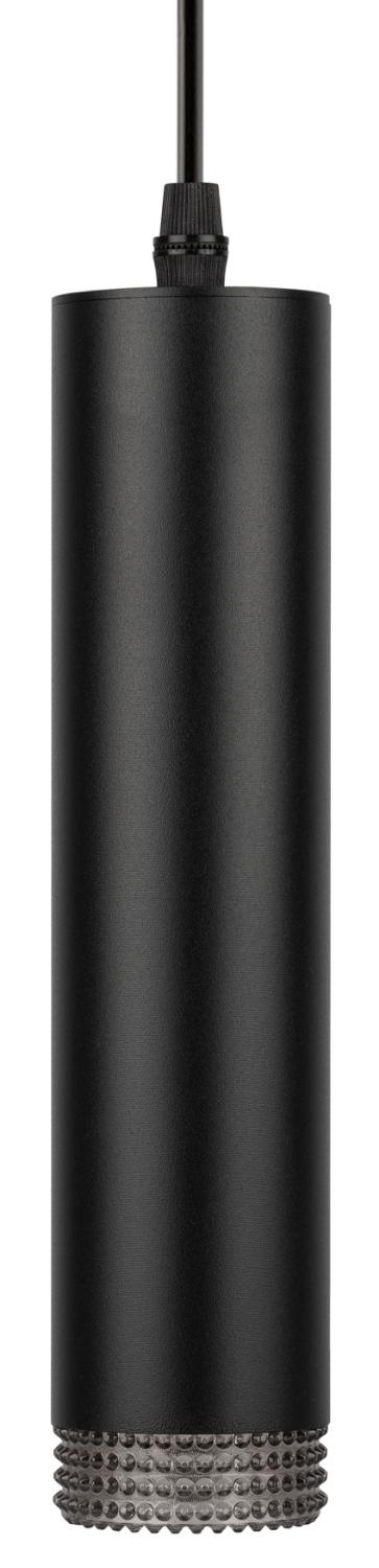 Светильник подвесной (подвес)  PL18 BK/GR MR16 GU10 потолочный цилиндр черный, серый