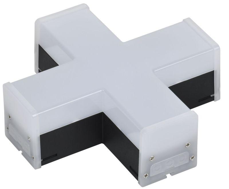 Светильник светодиодный X-образн. 1010 12Вт 6500К 180х180мм чер. IEK LT-LDCK-X-1010-12-65-K02