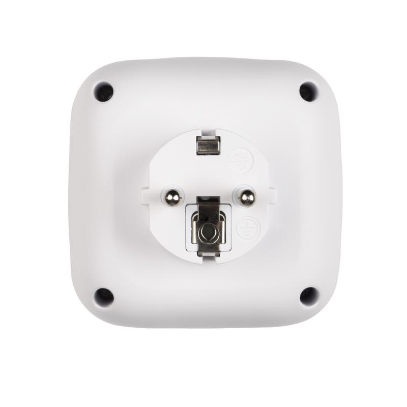 Разветвитель 3-м с заземл. 2хUSB type-A + 1х type-C AC-3UGS-wh с выкл. бел. JazzWay 5060630