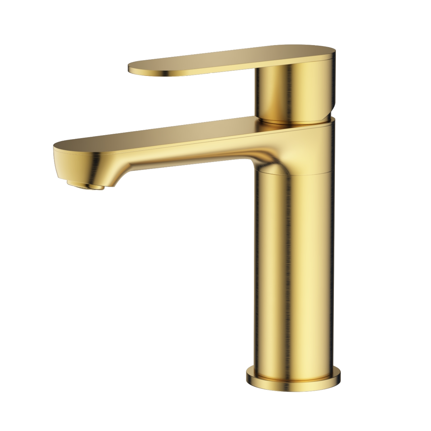 Смеситель для раковины Splenka S222.10.03, золотой сатин