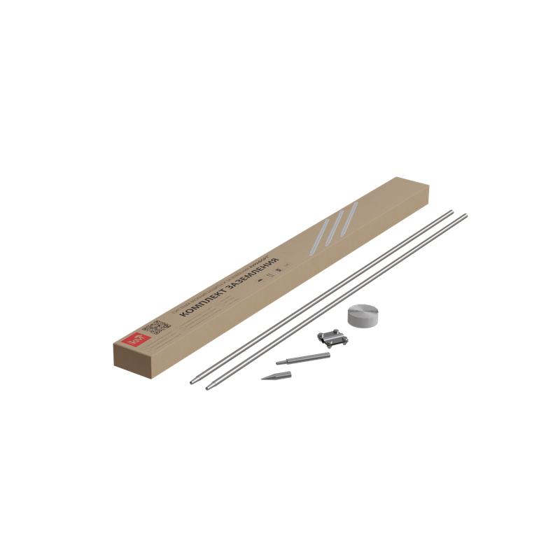 Комплект заземления из 2 стержней d20мм L=3м безмуфтовый (конус морзе) KTZ-D20-L3 HD КМ MA0780
