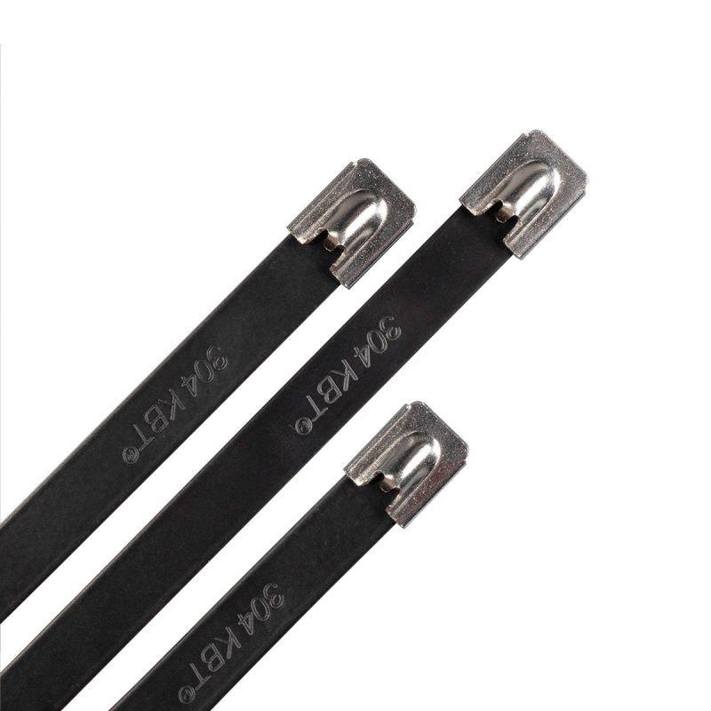 Хомут кабельный СКС-П (304) 7.9х1200 черн. Fortisflex 103075