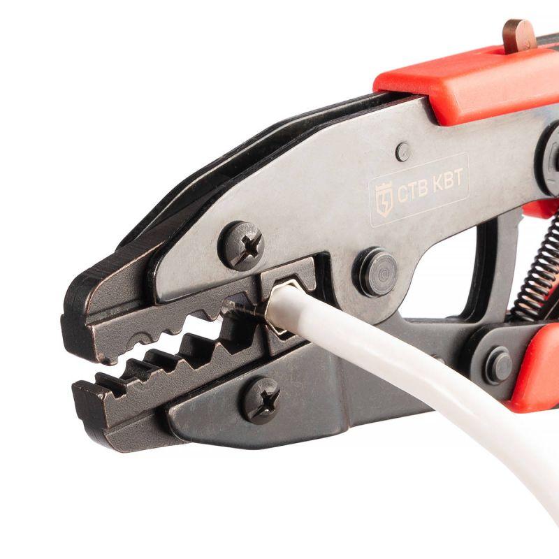 Пресс-клещи CTВ-08 ПРОФИ КВТ 90971