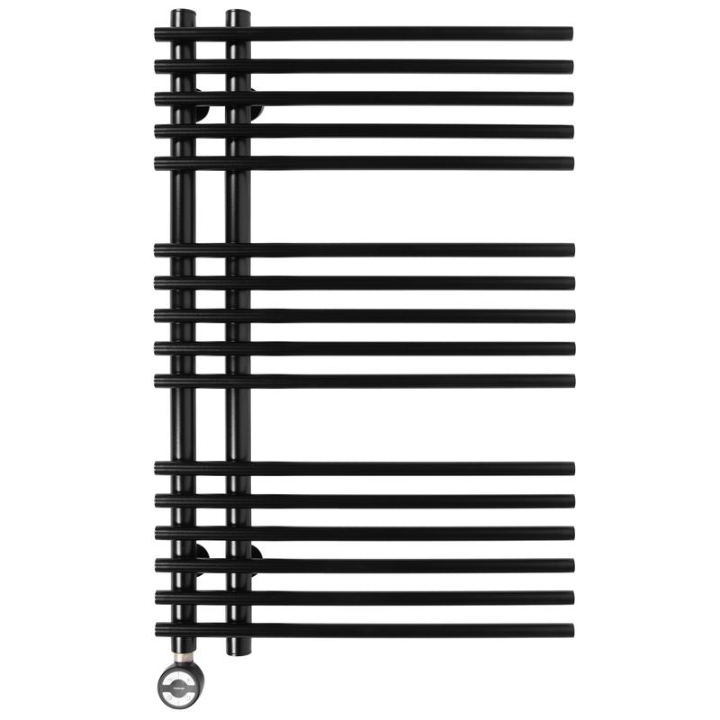 Полотенцесушитель Pino black П16 500х800 электро встроен. диммер Royal Thermo НС-1434022