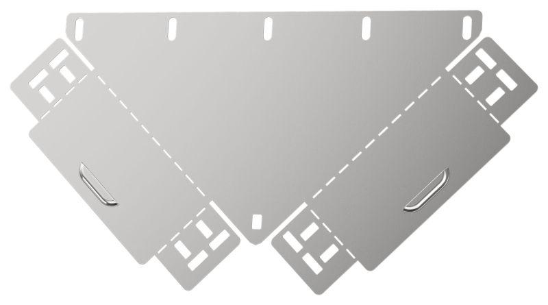 Отвод Т-образный 80х80 0.6мм ESCA 3 IEK ES3-OT-080-080-06