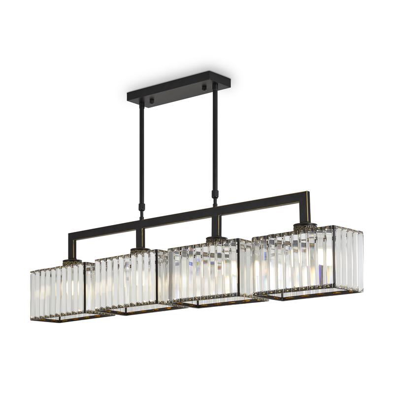 Светильник Moed 160Вт E27х4 IP20 подвесной Freya FR5473PL-04B