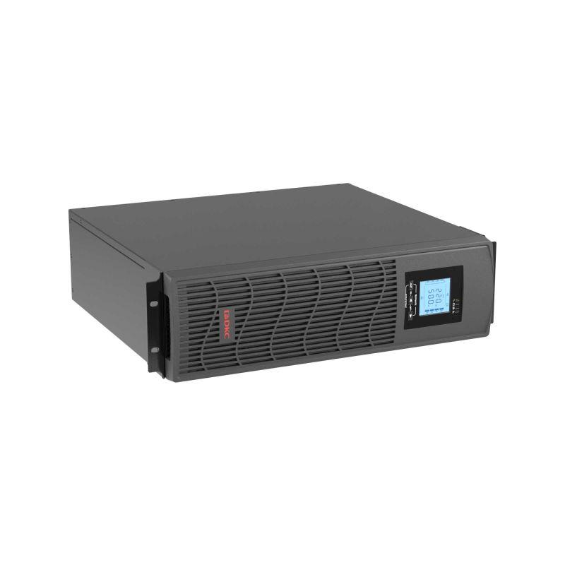 Источник бесперебойного питания линейно-интерактивный Info Rackmount Pro 3000ВА/2400Вт 1/1 USB RJ45 6xIEC C13 Rack 3U SNMP/AS400 slot 4х9А.ч DKC INFORPRO3000IN