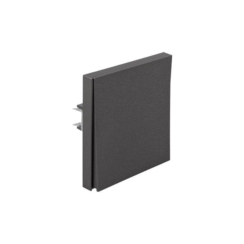 Выключатель 1-кл. СП STRONG MIELE 10А графит Kranz KR-78-0705-6