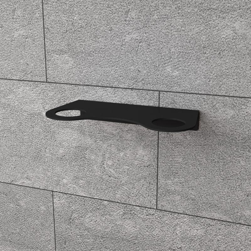 Держатель дозатора для жидкого мыла и шампуней на 2 флакона настенный черн. Rexant 38-0699