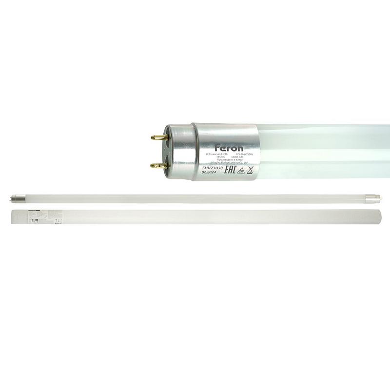 Лампа светодиодная 48Вт 230В G13 6400К T8 1.5м LB-216 FERON 51083