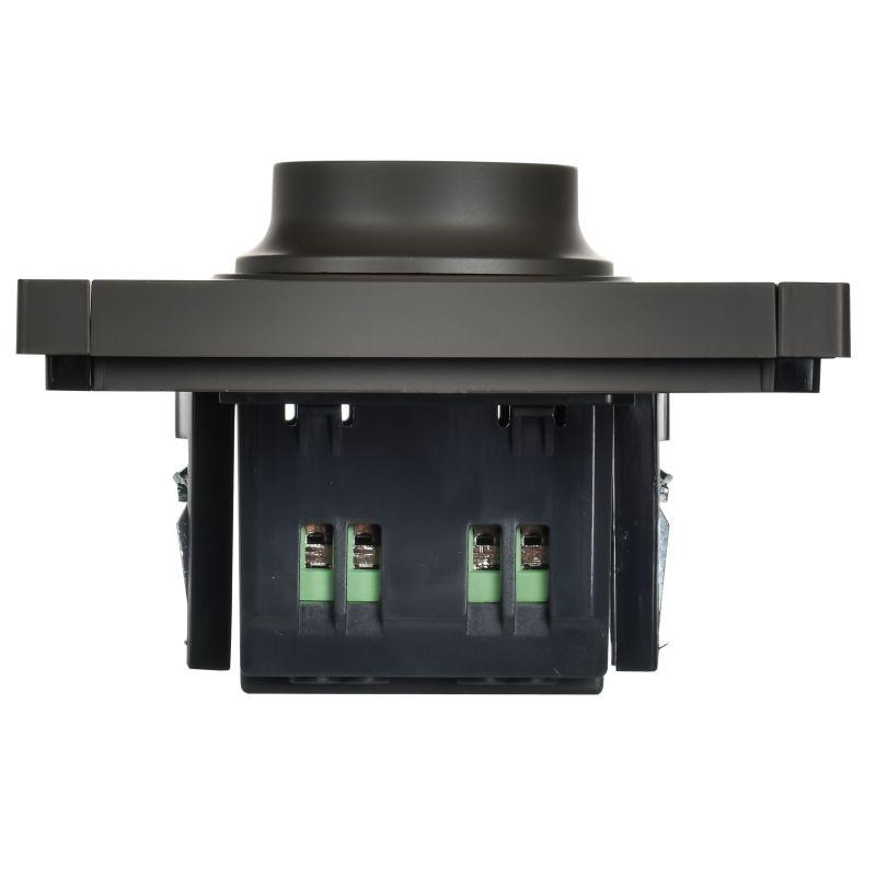 Светорегулятор поворотно-нажимной СП FORTE&PIANO FP354 600Вт IP20 сер. IEK FP-D20-0600-K03