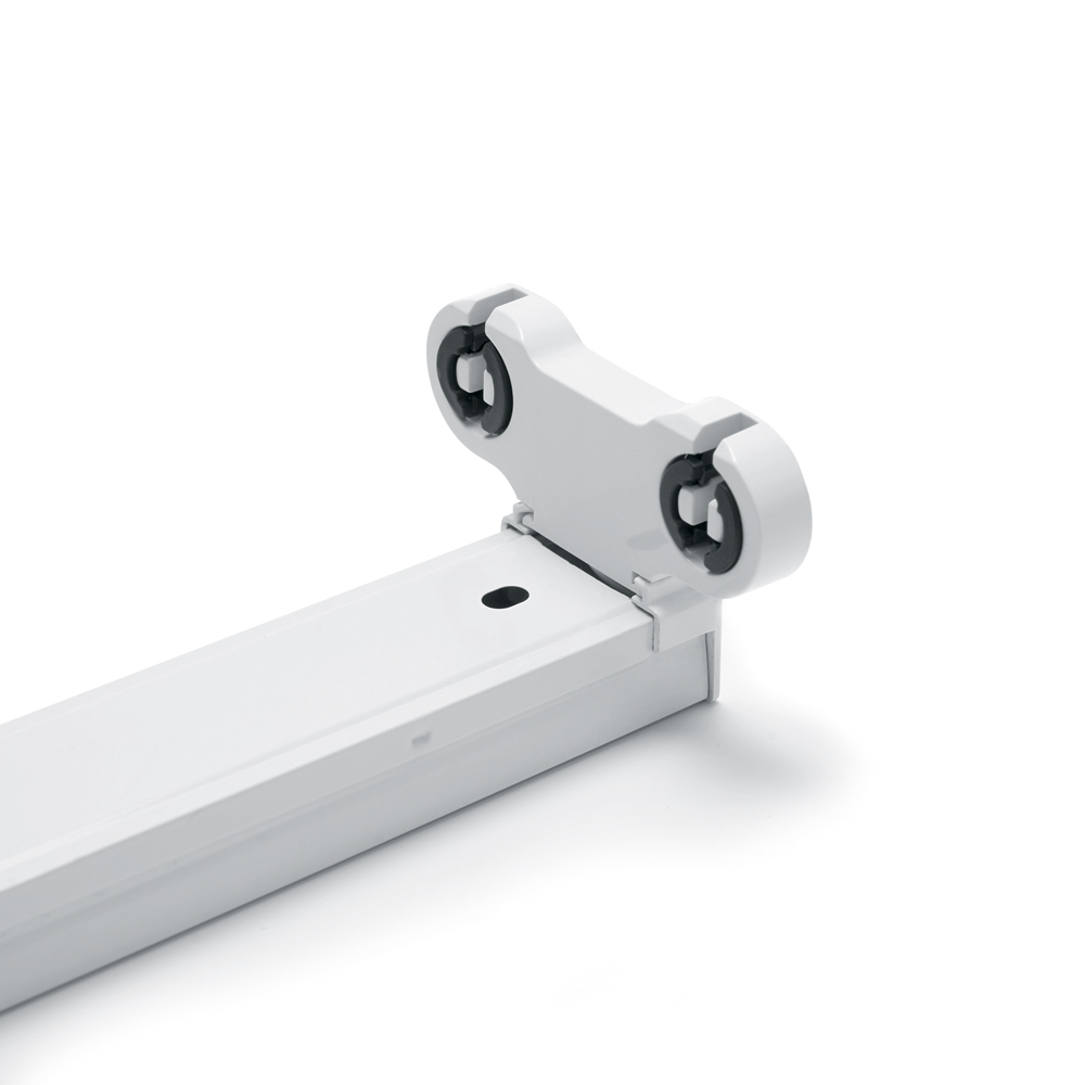 Светильник ДПО-2х10w без стекла под светодиодные лампы G13 металл