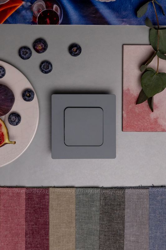 Выключатель проходной 1-кл. СП FLITE ВС61-1-0-ФлС 10А механизм сер. IEK FI-V12-0-10-1-K03