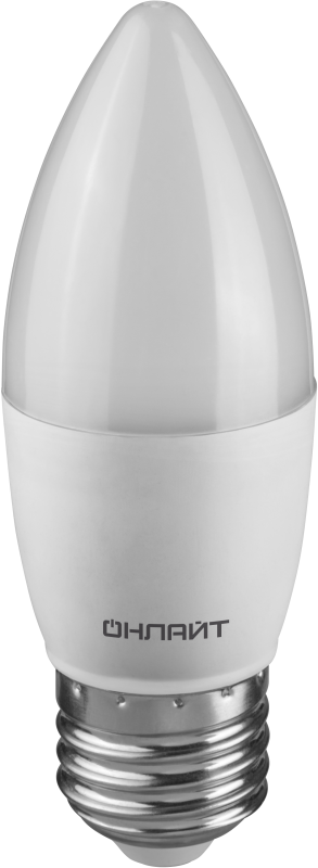 Лампа светодиодная 90 610 OLL-C37-10-230-2.7K-E27-FR-PACK3 ОНЛАЙТ 90610