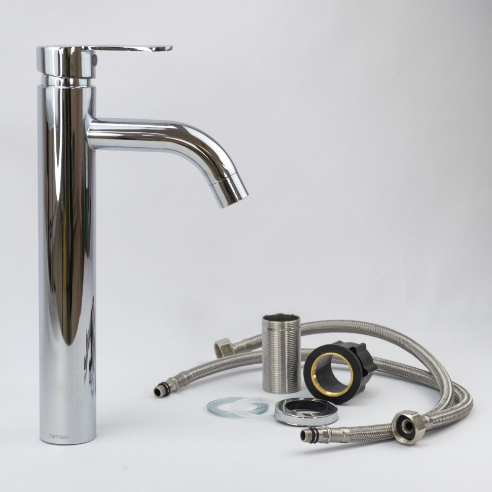 Смеситель для раковины Fmark FS8211A, хром