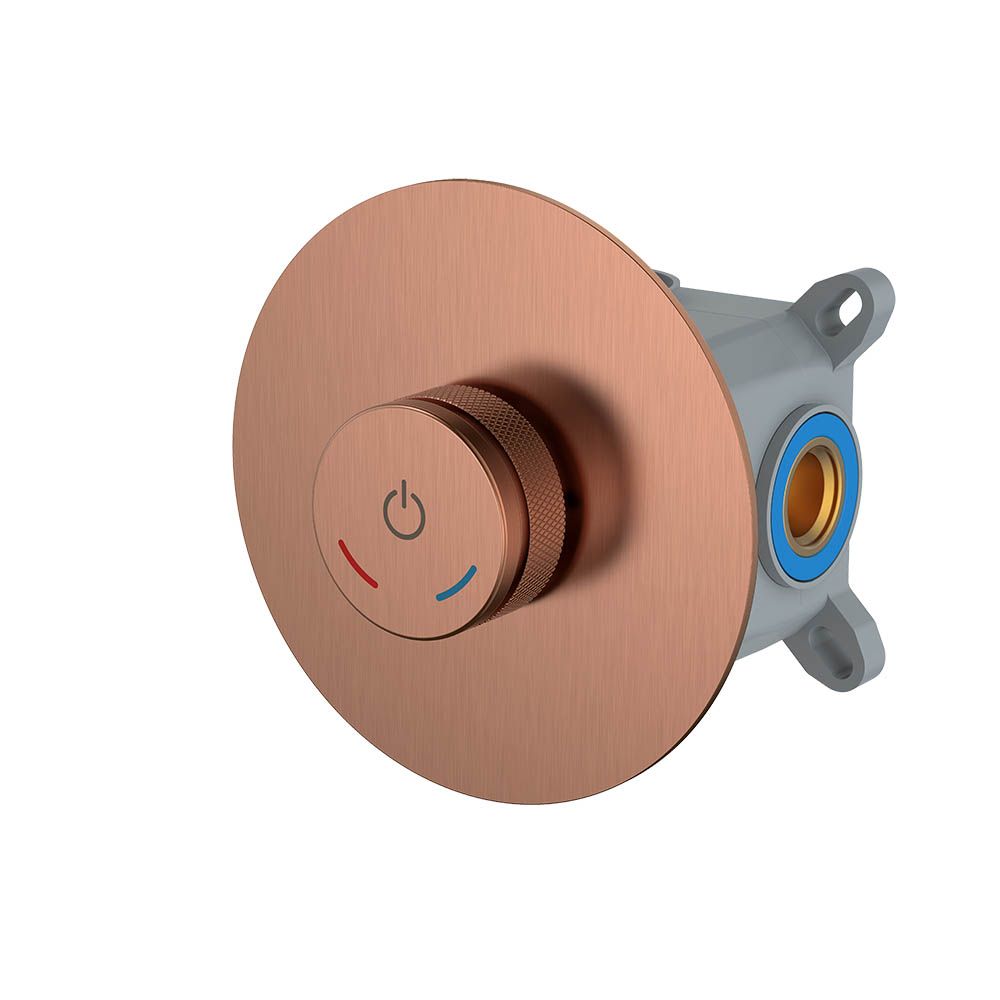 Смеситель автоматический встроенный TECH Copper Brushed